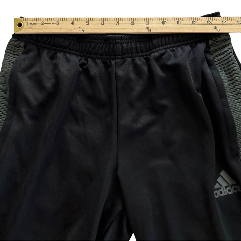 adidas Women's Tiro Track Pants, Black/Dark Grey Heather Zip Ankle   Sz‎ M - Picture 7 of 11
